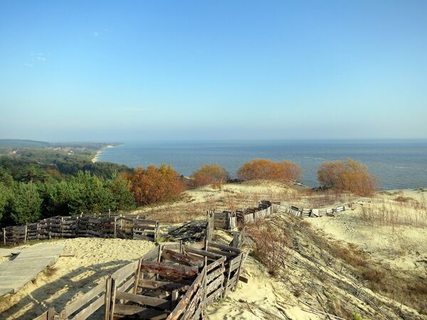 The Curonian Spit is considered the largest sand bay-bar in the world. - Sputnik International