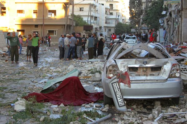 The Syrian city of Idlib. File photo The Syrian city of Idlib. File photo - Sputnik International