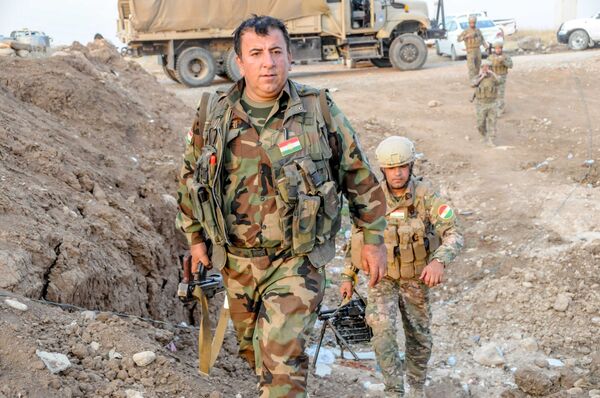 Peshmerga forces near Mosul, Iraq Peshmerga forces near Mosul, Iraq - Sputnik International