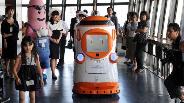 Робот-экскурсовод Tawabo в Токио  - Sputnik International