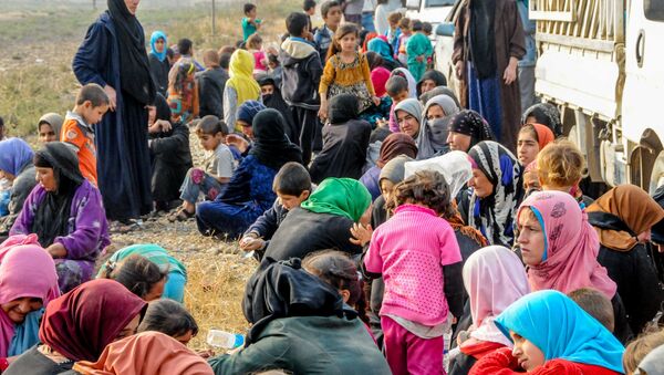 Refugees from Mosul - Sputnik International