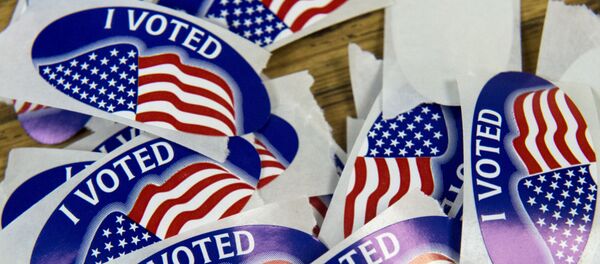 A stack of I voted stickers - Sputnik International