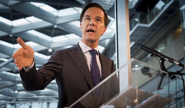 Dutch Prime Minister Mark Rutte - Sputnik International