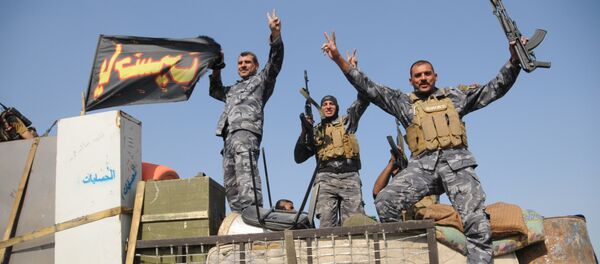 Iraqi army near Mosul Iraqi army near Mosul - Sputnik International