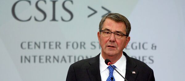 US Defense Secretary Ash Carter speaks at the Center for Strategic and International Studies in Washington, US, October 28, 2016. US Defense Secretary Ash Carter speaks at the Center for Strategic and International Studies in Washington, US, October 28, 2016. - Sputnik International