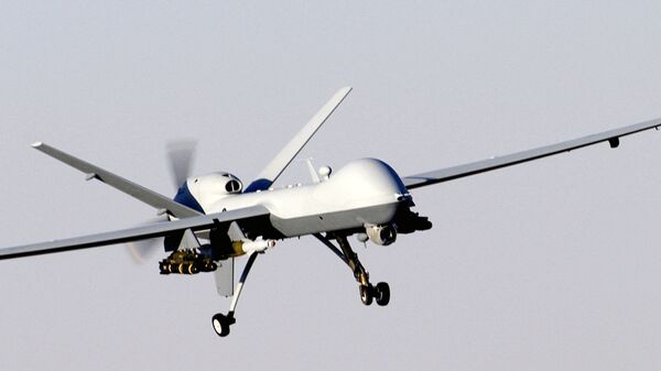 An MQ-9 Reaper, a hunter-killer surveillance UAV - Sputnik International