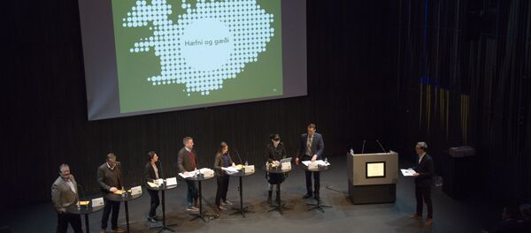Members of Icelandic parties attend a debate in Reykjavik, Iceland on October 24, 2016. - Sputnik International