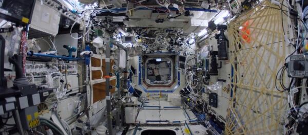 Space Station Fisheye Fly-Through 4K - Sputnik International