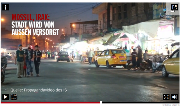 Spiegel refers to Daesh propaganda footage claiming the life in Mosul to be normal Spiegel refers to Daesh propaganda footage claiming the life in Mosul to be normal - Sputnik International