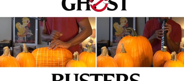 Ghostbusters Theme Song on Pumpkins - Dan Newbie Ghostbusters Theme Song on Pumpkins - Dan Newbie - Sputnik International