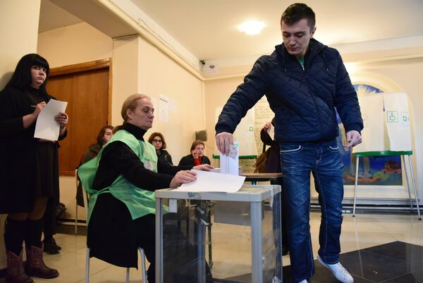 Georgian Dream Party Says It's Already Won Majority in General Election - Sputnik International