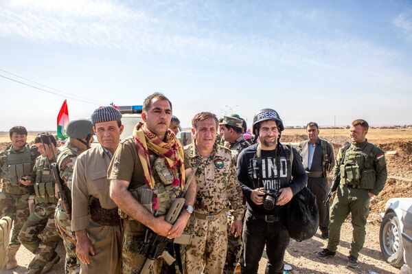 Lokman Serafettin and his sapper unit - Sputnik International