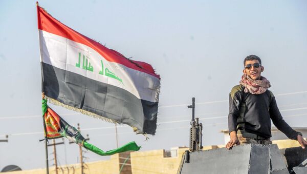 Ali Zeyd, another Mosul native, is fighting to free the city in the ranks of the Iraqi army - Sputnik International