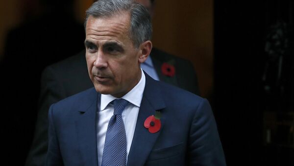 Bank of England governor Mark Carney leaves Number 10 Downing Street in central London, Britain October 31, 2016 - Sputnik International