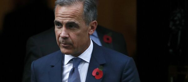 Bank of England governor Mark Carney leaves Number 10 Downing Street in central London, Britain October 31, 2016 - Sputnik International