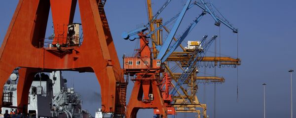 Pakistan Navy soldiers patrol in Gwadar port, about 700 kilometers (435 miles) west of Karachi, Pakistan, Monday, April 11, 2016 Pakistan Navy soldiers patrol in Gwadar port, about 700 kilometers (435 miles) west of Karachi, Pakistan, Monday, April 11, 2016 - Sputnik International