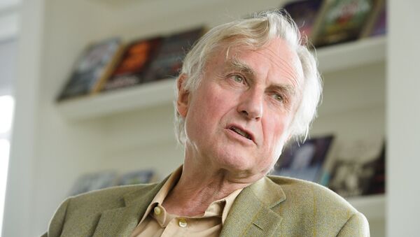 Professor Richard Dawkins, ethologist, evolutionary biologist and author of books including The God Delusion and The Selfish Gene, is seen at Random House, London, on Wednesday, August 14th,2013. Professor Dawkins is to publish an autobiographical book. - Sputnik International