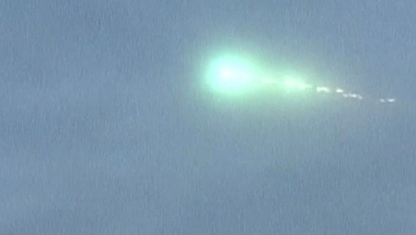 WATCH: Huge Fireball Lights Sky on Fire off Japan Coast - Sputnik International