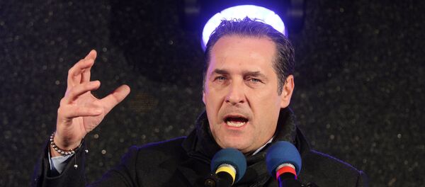 Heinz-Christian Strache head of Austria's Freedom Party (File) Heinz-Christian Strache head of Austria's Freedom Party (File) - Sputnik International