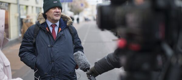 Sergei Nikitin, the head of Amnesty International in Russia speaks to the media in Moscow, Russia, Wednesday, Nov. 2, 2016 - Sputnik International
