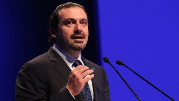 Lebanese prime minister Saad Hariri (File) - Sputnik International