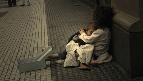 Homeless Children - Sputnik International