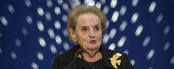 Former Secretary of State Madeleine Albright (File) Former Secretary of State Madeleine Albright (File) - Sputnik International