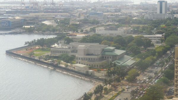 Aerial view of the US Embassy Manila - Sputnik International