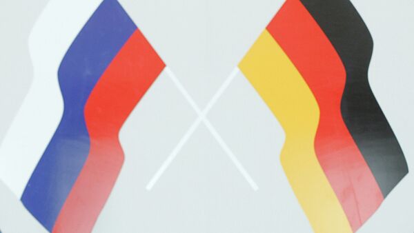 Russian and German flags. (File) - Sputnik International