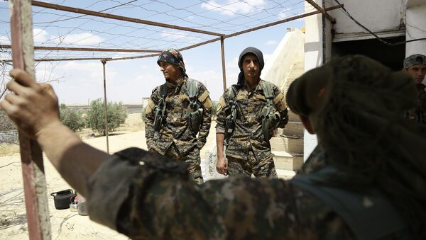 Fighters from the Kurdish People's Protection Units (YPG). (File) - Sputnik International