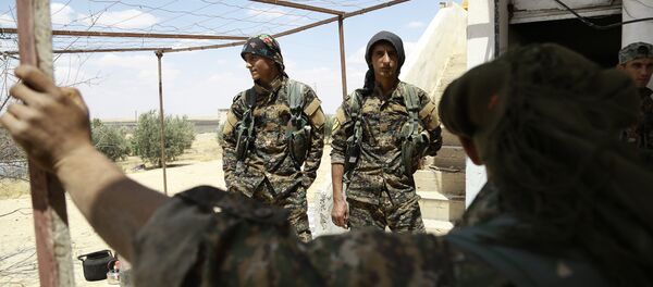 Fighters from the Kurdish People's Protection Units (YPG). (File) - Sputnik International