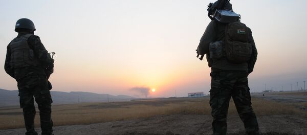 Peshmerga forces near Bashiqa Peshmerga forces near Bashiqa - Sputnik International