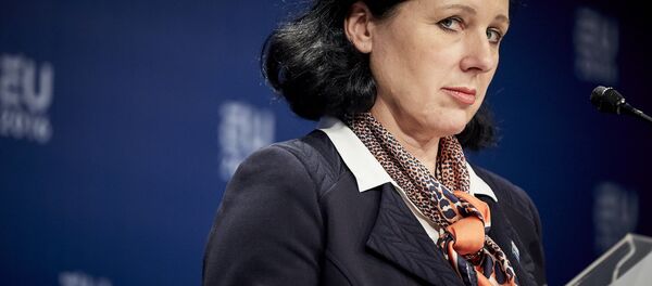 EU's justice commissioner Vera Jourova - Sputnik International