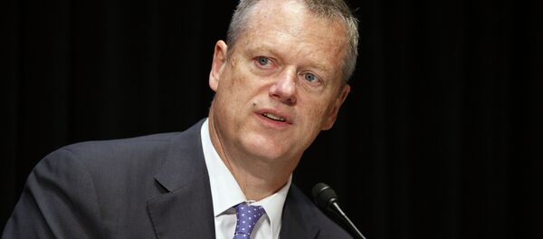 Massachusetts Gov. Charlie Baker speaks during an opioid abuse conference Tuesday, June 7, 2016, in Boston Massachusetts Gov. Charlie Baker speaks during an opioid abuse conference Tuesday, June 7, 2016, in Boston - Sputnik International
