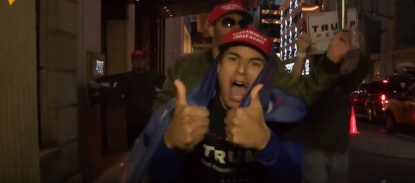 Laughs and Tears Of Clinton And Trump's Supporters - Sputnik International