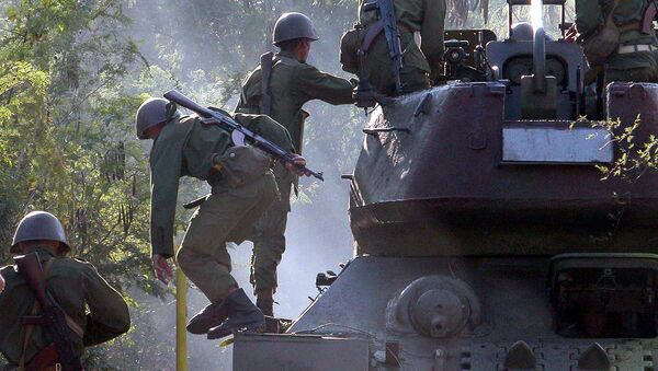 Cuban soldiers train East of Havana, Cuba - Sputnik International