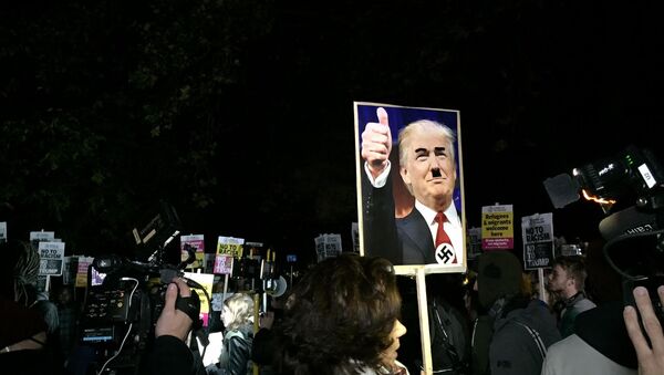 Anti-Trump Anti-Racism Protests in London - Sputnik International