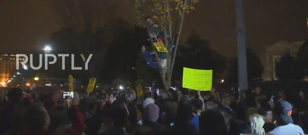 Anti-Trump rally in Washinfton, DC Anti-Trump rally in Washinfton, DC - Sputnik International