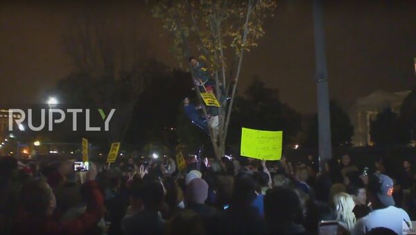 Anti-Trump rally in Washinfton, DC - Sputnik International