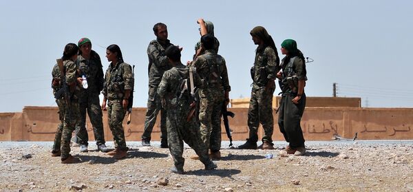 Fighters from the Kurdish People Protection Unit (YPG) Fighters from the Kurdish People Protection Unit (YPG) - Sputnik International