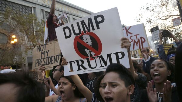 Trump Protest in San Francisco - Sputnik International