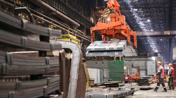 Zaporozhstal, one of Ukraine's largest steel makers - Sputnik International
