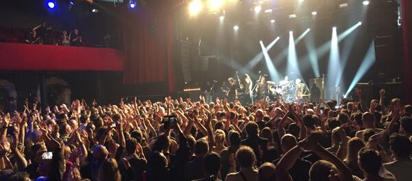 British musician Sting performs on stage at the Bataclan concert hall in Paris, France, Saturday, Nov. 12, 2016. A concert by British pop legend Sting is marking the reopening of the Paris' Bataclan concert hall one year after suicidal jihadis turned it into a bloodbath and killed 90 revelers. British musician Sting performs on stage at the Bataclan concert hall in Paris, France, Saturday, Nov. 12, 2016. A concert by British pop legend Sting is marking the reopening of the Paris' Bataclan concert hall one year after suicidal jihadis turned it into a bloodbath and killed 90 revelers. - Sputnik International