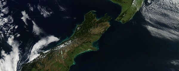 View New Zealand from space View New Zealand from space - Sputnik International