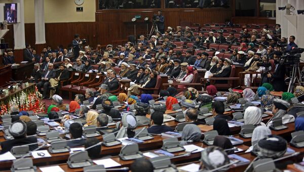 Afghan parliament members. (File) - Sputnik International