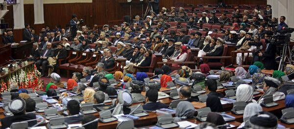 Afghan parliament members. (File) - Sputnik International