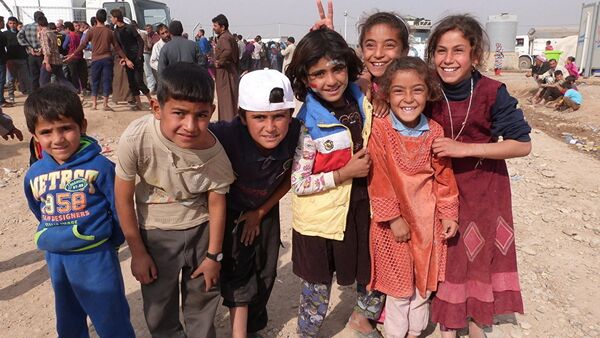 Children in Mosul - Sputnik International
