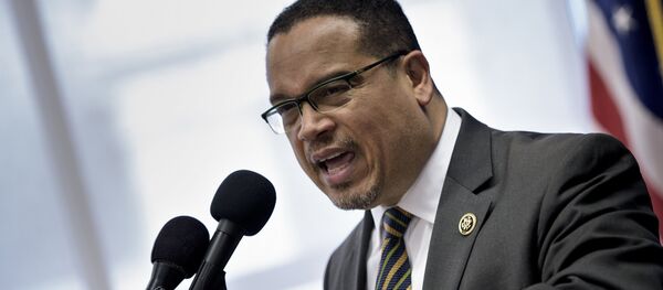 Rep. Keith Ellison (D-MN) speaks during a press conference about Islamophobia at the National Press Club May 24, 2016 in Washington, DC. Rep. Keith Ellison (D-MN) speaks during a press conference about Islamophobia at the National Press Club May 24, 2016 in Washington, DC. - Sputnik International