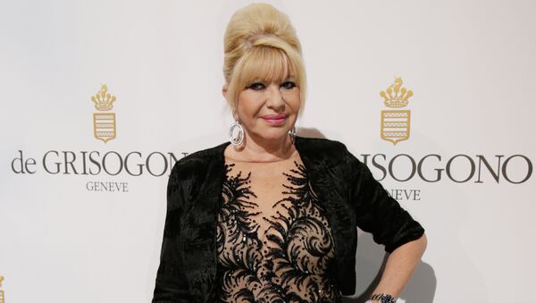 Czechoslovakian businesswoman Ivana Trump attends the De Grisogono Party on the sidelines of the 69th annual Cannes Film Festival, at the Eden Roc hotel in Antibes, near Cannes, southeastern France - Sputnik International