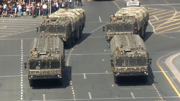 Iskander missile systems at a military parade in Yerevan - Sputnik International